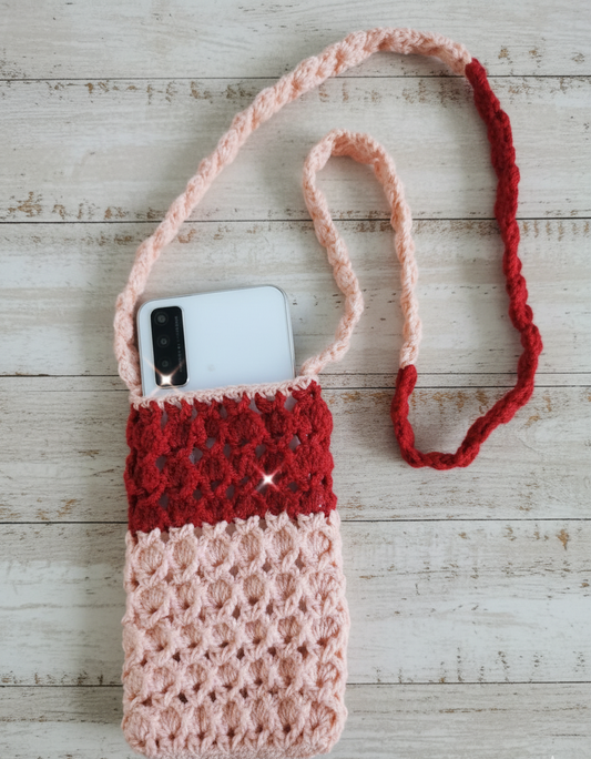 Crochet Phone Holder with Strap