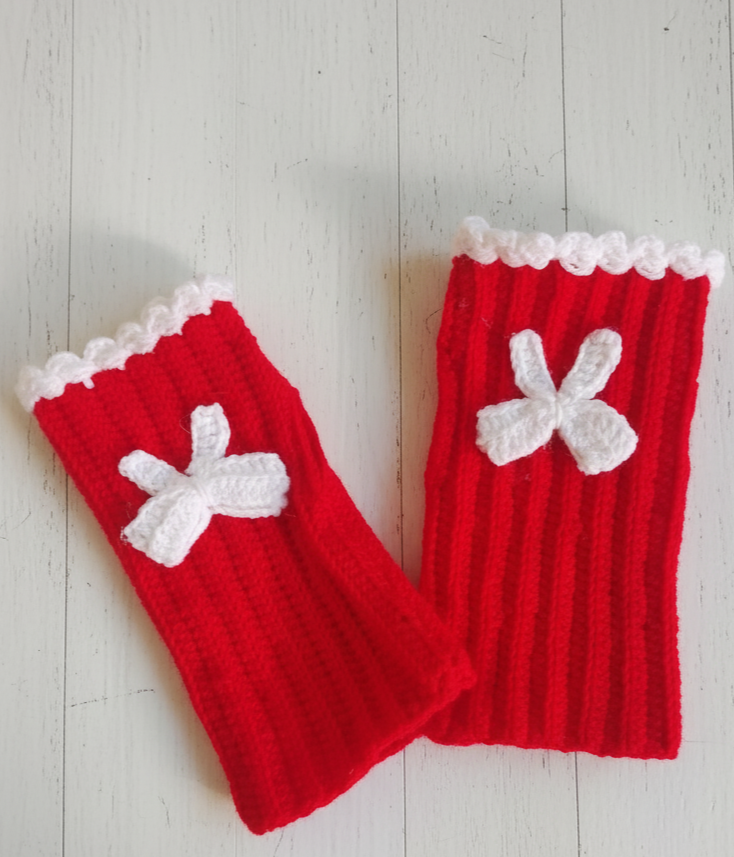 Cute Crochet Gloves for Women