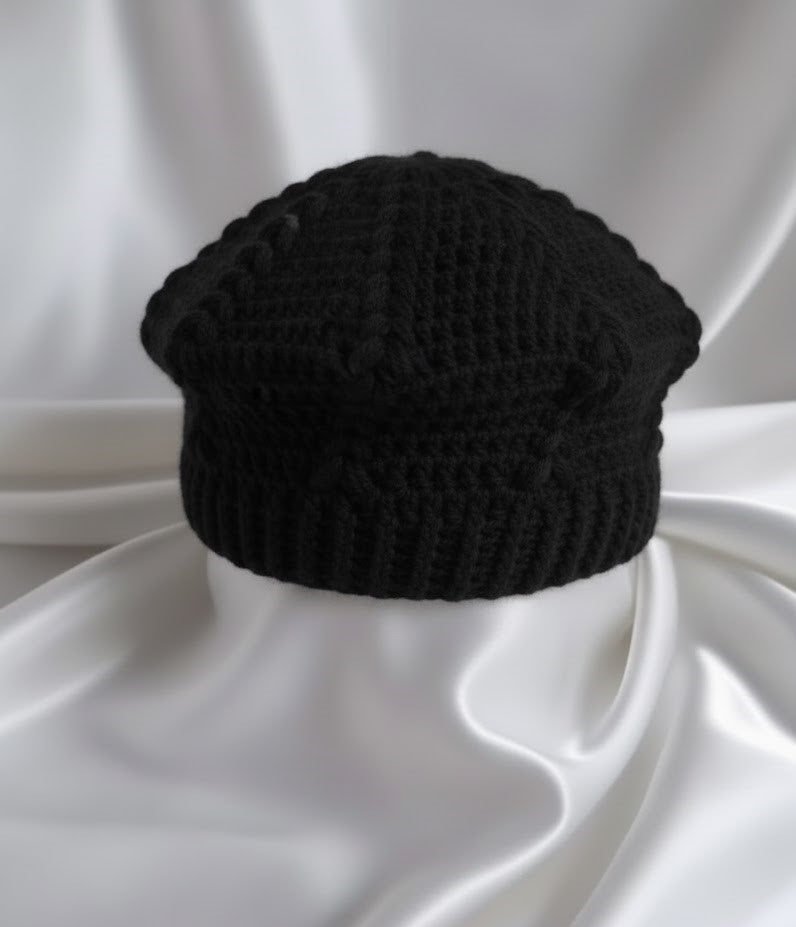Crochet Handmade Slouchy Hat for Stylish Winter Look