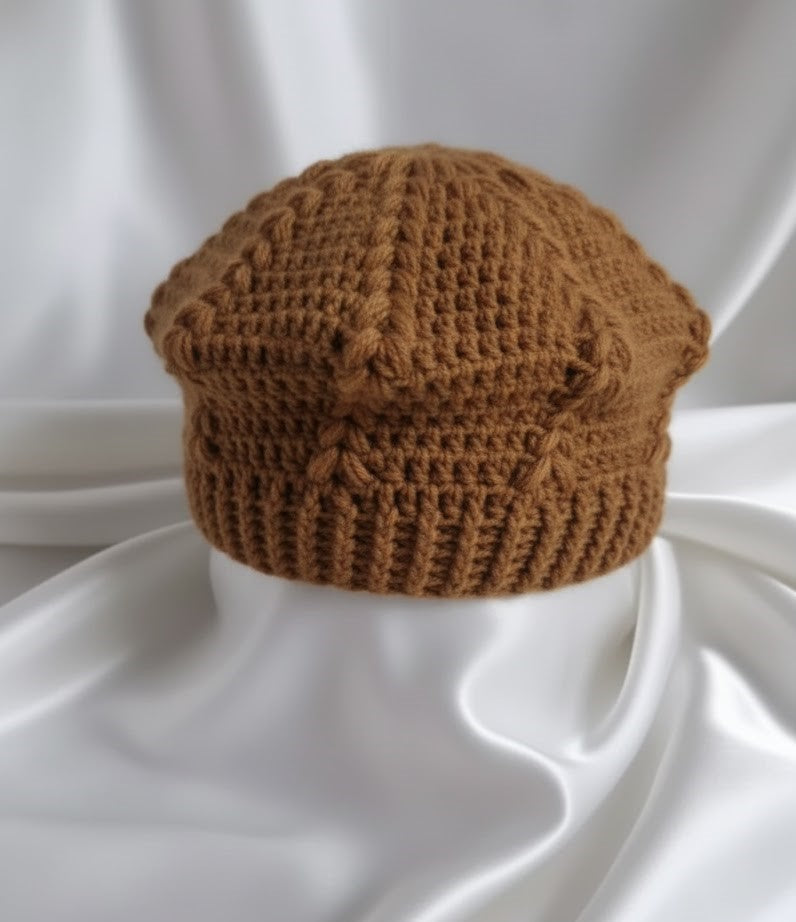 Crochet Handmade Slouchy Hat for Stylish Winter Look