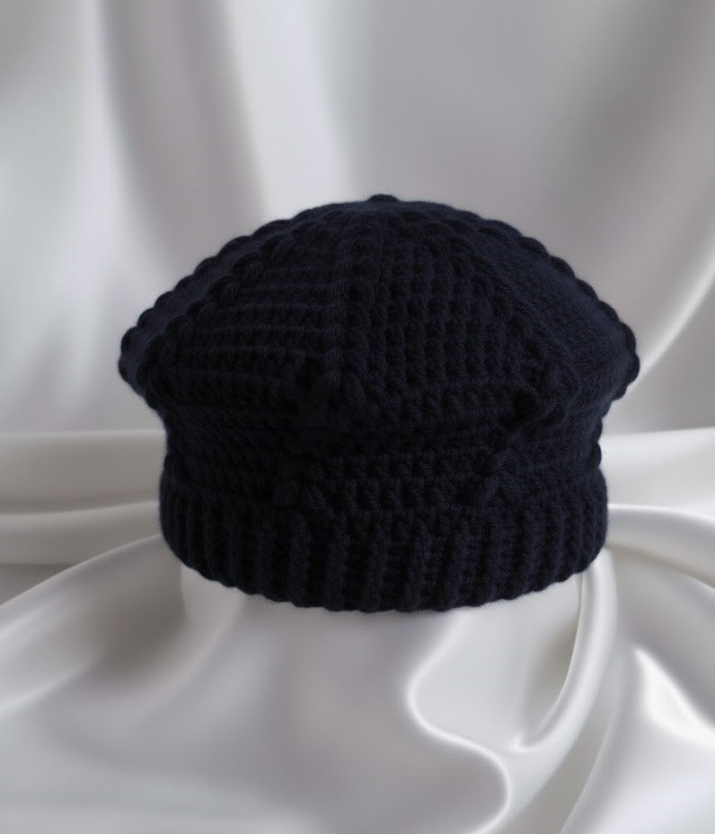 Crochet Handmade Slouchy Hat for Stylish Winter Look