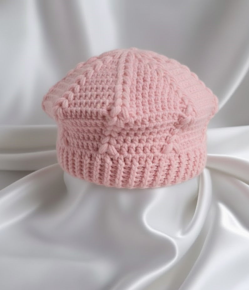 Crochet Handmade Slouchy Hat for Stylish Winter Look