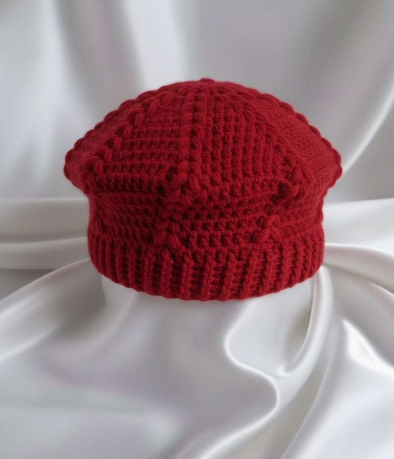 Crochet Handmade Slouchy Hat for Stylish Winter Look